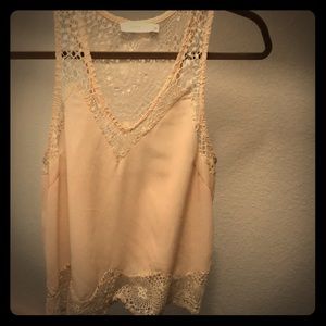 LUSH Pink and white blouse ... perfect for summer